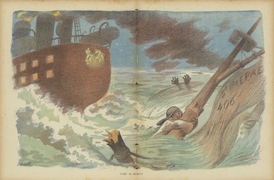 Illustration für Le Rire von Adolphe Leon Willette