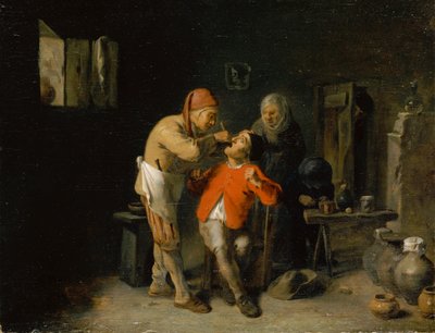 Beim Zahnarzt von Adriaen Brouwer