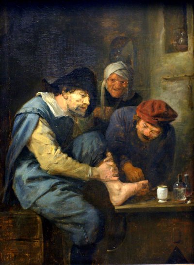 Die Fußoperation von Adriaen Brouwer
