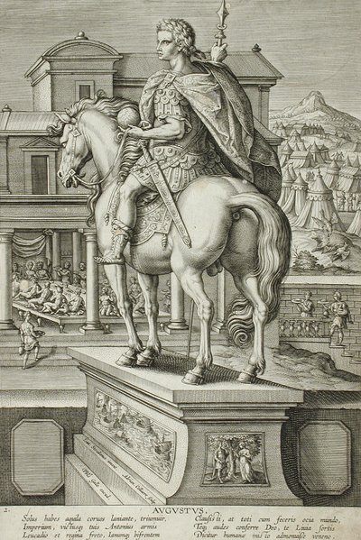 Augustus von Adriaen Collaert