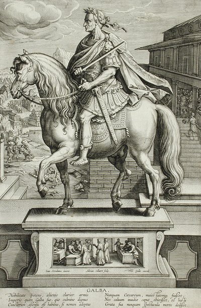 Galba von Adriaen Collaert