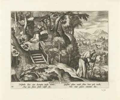 Nephalia von Knossos von Adriaen Collaert
