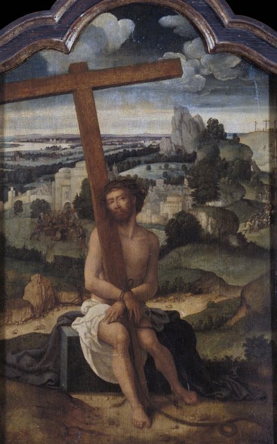Der Schmerzensmann von Adriaen Isenbrandt or Isenbrant