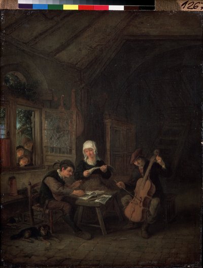 Dorfmusiker von Adriaen Jansz. van Ostade