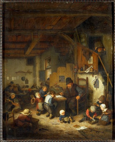 Der Schulmeister von Adriaen Jansz. van Ostade
