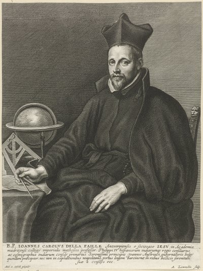 Porträt von Johannes Carolus de la Faille von Adriaen Lommelin