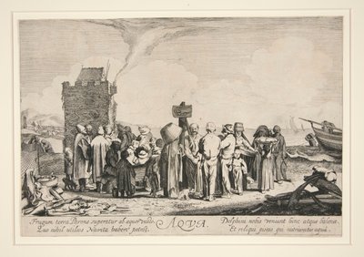Aqua, aus dem Set Die vier Elemente von Adriaen van de Velde