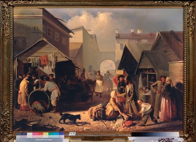 Erfrischungsstand in St. Petersburg von Adrian Markovich Volkov