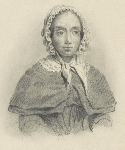 Porträt von Maria Geertruida de Goeje-Barbiers von Adrianus Johannes Ehnle