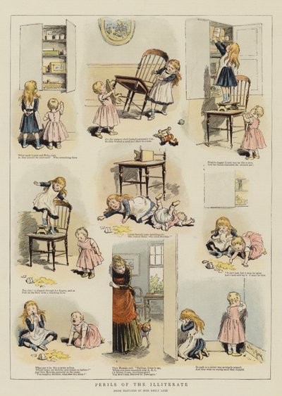 Gefahren der Analphabeten von Adrien Emmanuel Marie