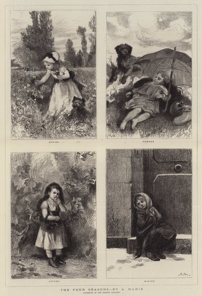Die vier Jahreszeiten von Adrien Emmanuel Marie