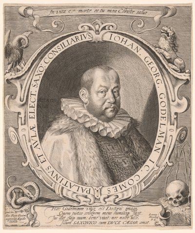 Johann Georg von Gödelmann, Rechtsprofessor, Diplomat von Aegidius Sadeler II