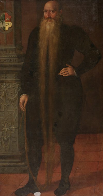 Porträt von Pieter Dircksz von Aert Pietersz.