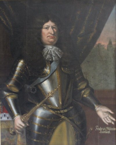 Porträt von Friedrich Wilhelm von Brandenburg von After Jan de Baen