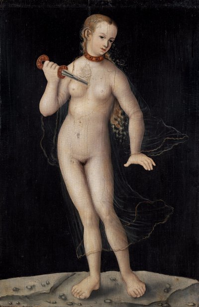 Lucretia Romana von after Lucas Cranach the Elder