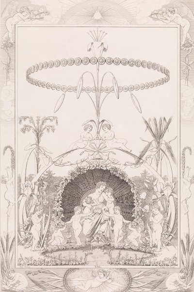 Tag, aus der Serie Die Tageszeiten, 1807 von After Philipp Otto Runge