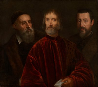 Tizian und seine Freunde von after Titian