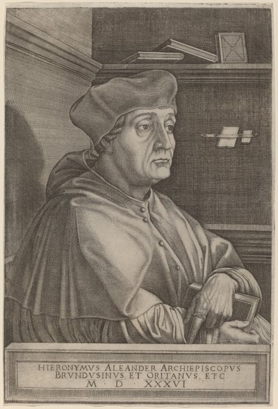 Hieronymus Alexander, Erzbischof von Brindisi von Agostino dei Musi