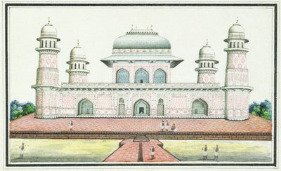 Das Grab von Itimad-Ud-Daula, in der Nähe von Agra, ca. 1830er Jahre von Agra School