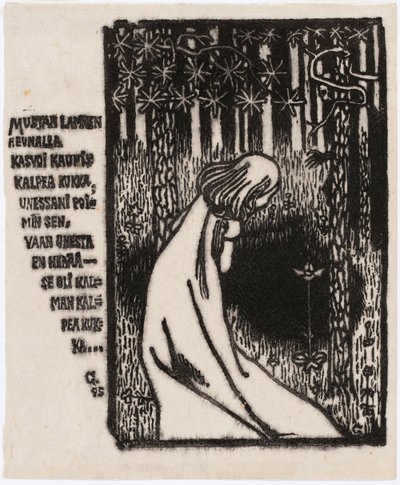 Blume des Todes von Akseli Gallen-Kallela