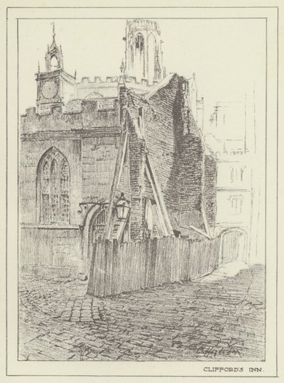 Cliffords Inn von Alan Stapleton