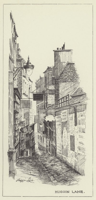 Huggin Lane von Alan Stapleton