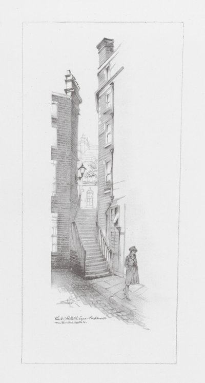 London Lanes: Motton Lane von Alan Stapleton