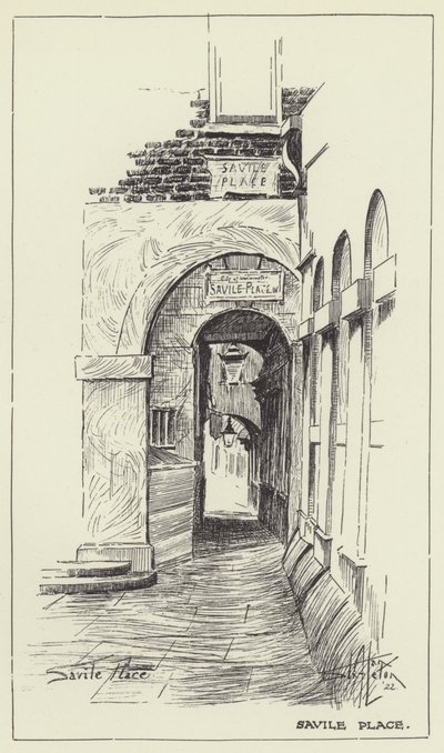 Savile Place von Alan Stapleton