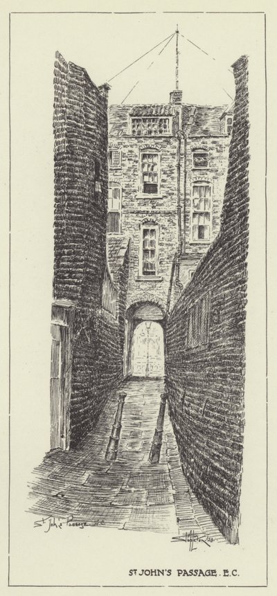 St Johns Passage, EC von Alan Stapleton