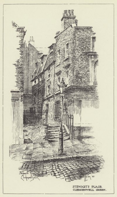 Stewarts Place, Clerkenwell Green von Alan Stapleton