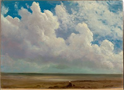 Strandszene, um 1871-73 von Albert Bierstadt