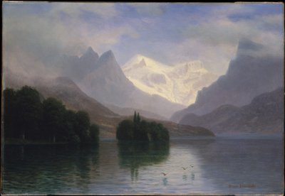 Bergszene von Albert Bierstadt