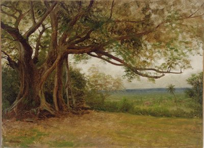 Studie für "Die Landung von Kolumbus", 1892 von Albert Bierstadt
