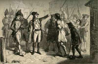Gouverneur Tryon und die Regulatoren, 1877 von Albert Bobbett
