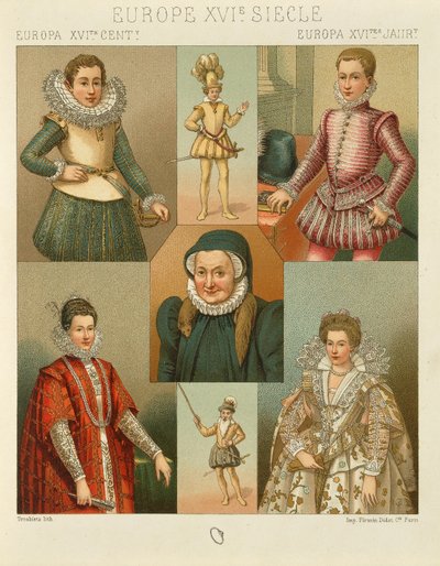 Die vollständige Kostümgeschichte von Auguste Racinet, Band IV von Albert Charles August Racinet