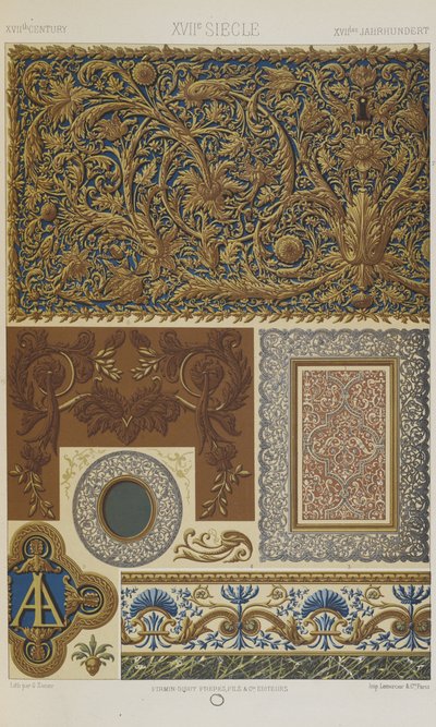 XVII Jahrhundert, Tafel 74 aus 