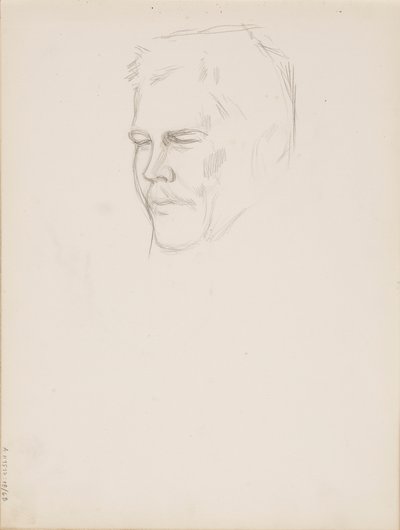 Juho Rissanen von Albert Edelfelt