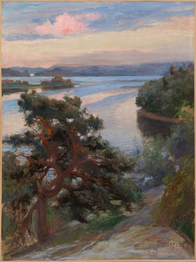 Landschaft von Haikko von Albert Edelfelt