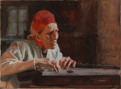 Larin Paraskes Klagelieder von Albert Edelfelt