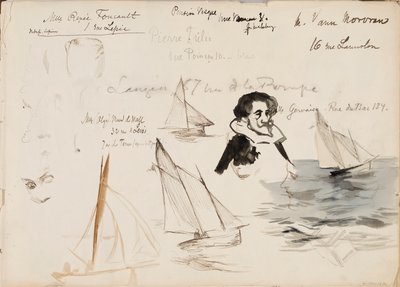 Segel und Figuren von Albert Edelfelt