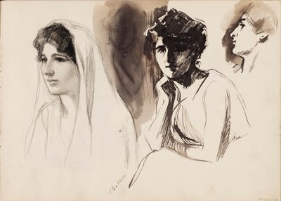Frauenfiguren von Albert Edelfelt