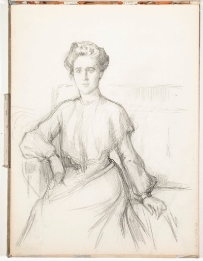 Ohne Titel von Albert Edelfelt