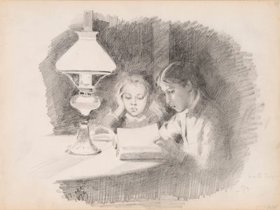 Ohne Titel von Albert Edelfelt
