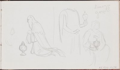 Ohne Titel von Albert Edelfelt