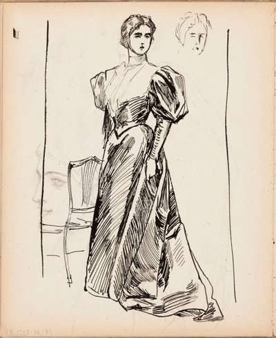 Ohne Titel von Albert Edelfelt