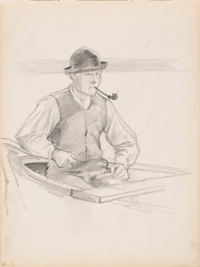 Ohne Titel von Albert Edelfelt