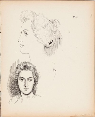 Ohne Titel von Albert Edelfelt