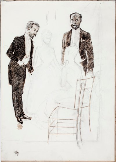 Ohne Titel von Albert Edelfelt