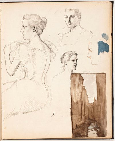 Ohne Titel von Albert Edelfelt