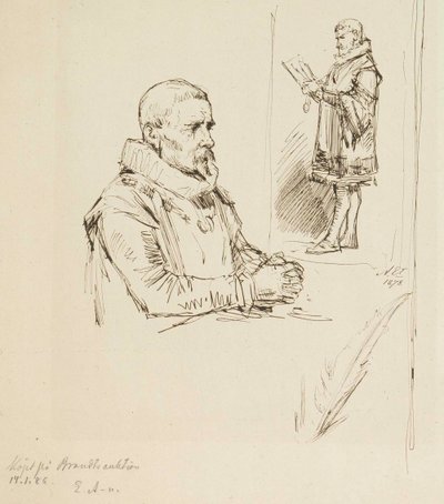 Ohne Titel von Albert Edelfelt